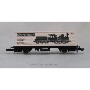Speyerbach Eisenbahn Museum Neustadt Weinstrasse (Containerwagen)