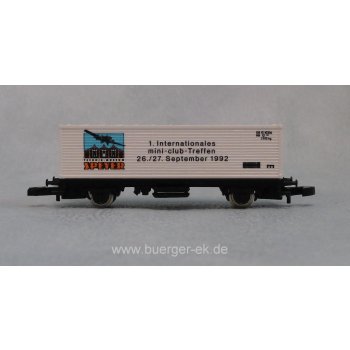 Speyer Technik-Museum 1.Int.mini-club Treffen 1992 wechselseitig mit Ferrari Model Club Treffen 1992 (Containerwagen)