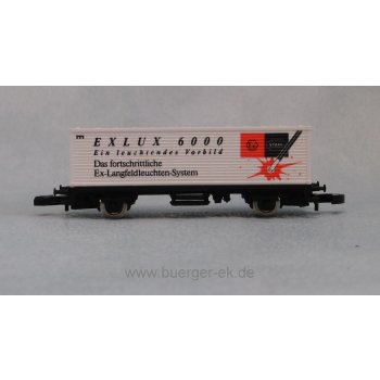 Stahl EXLUX 6000, ein leuchtendes Vorbild (Containerwagen)