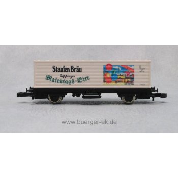 Staufen Bräu Göppingen, Maientags-Bier (1997), (Containerwagen)