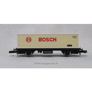 Bosch (Containerwagen, Wagenlängsseiten cremefarben, roter Druck Bosch)