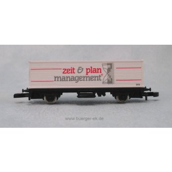zeit & plan management (Containerwagen)