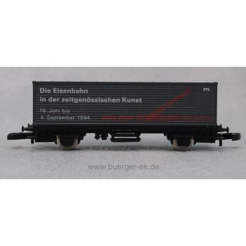 Züge Züge Die Eisenbahn in der zeitgenössischen Kunst (Containerwagen)