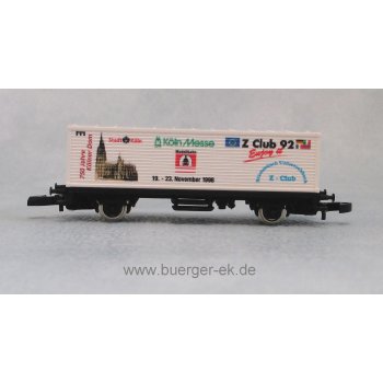 Z - Club 92, Köln Messe 19.-23.November 1998 750 Jahre Kölner Dom, Stammtisch Untereschbach (Containerwagen)