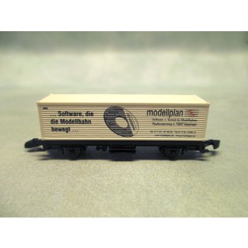 modellplan ?Software, die die Modellbahn bewegt?., (Containerwagen)