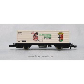 Hessentag in Fulda 1990 (Containerwagen)