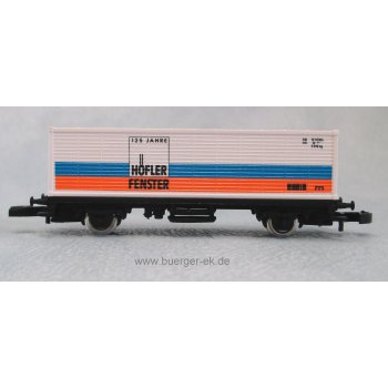 Höfler Fenster 125 Jahre (Containerwagen)