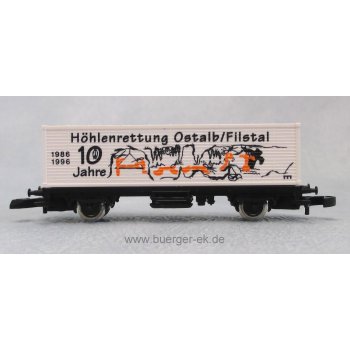 Höhlenrettung Ostalb/Filstal 10 Jahre 1986 1996 (Containerwagen)
