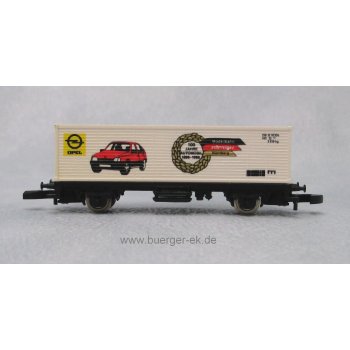 Modellbahn Schweiger, 100 Jahre Automobil, Opel (Containerwagen)