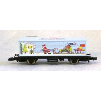 märklin Allen unseren Mitarbeitern ein frohes Weihnachtsfest 2000 und alles Gute im neuen Jahr (Wagen nur für Mitarbeiter 2000, mit Dachbedruckung)
