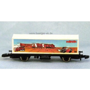 Märklin Alpha (Messe 1991) ohne Comicfigur ! (Containerwagen)