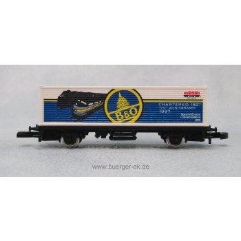 märklin club North America, B & O Chartered 1827 170TH Anniversary 1997 (Containerwagen)