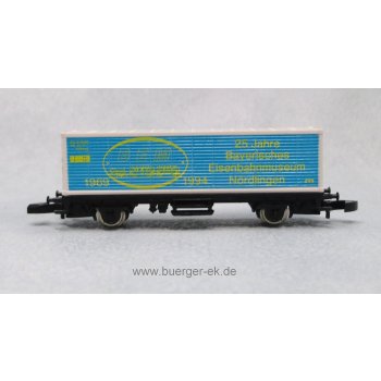 BEM 25 Jahre Bayrisches Eisenbahnmuseum (Containerwagen)