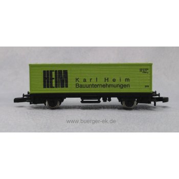 HEIM Baunternehmung (Containerwagen hellgrün)