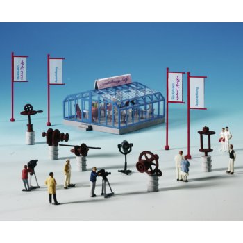 Ausgestaltungsset 'Cafe-Terasse-Skulpturen'