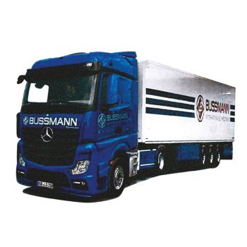 Mercedes-Benz Actros2 Giga./Aerop., Kühlkoffer-Sattelzug, Bussmann