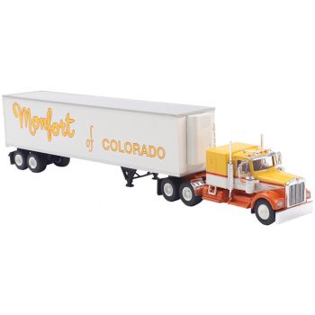 Kenworth W900 US-Kühlkoffersattelzug, Monfort of Colorado, (klassisch)