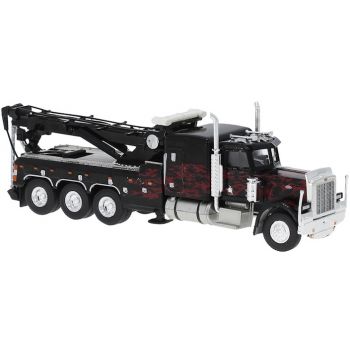 Peterbilt 359 US-Abschlepper, Flames - schwarz, U.S.A. - Baujahr 1973
