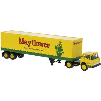 Ford C-Series, US-Koffersattelzug, Mayflower - World-Wide Movers, Baujahr 1970