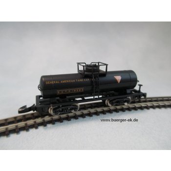 Tankwagen G.A.T.X. USA 4-achsig, schwarz, mini-club