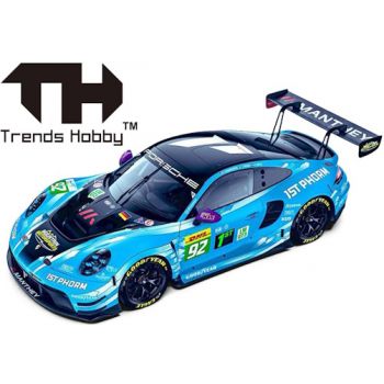 Porsche 911 GT3 R Le Mans 24H, 2025 No.92, Motorhaube zum öffnen, Trends Hobby, Maßstab 1:64