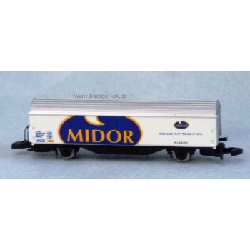 Midor Genuss mit Tradition (Schiebewandwagen, Schweiz)