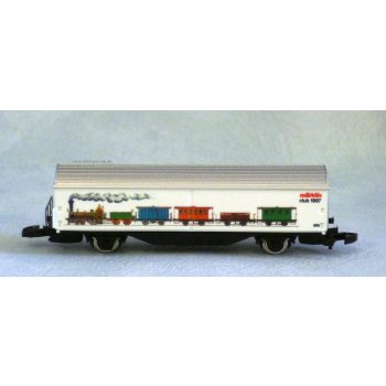 märklin club 1997, Abbildung der Spanisch Brötli-Bahn (Schweiz, Schiebewandwagen)