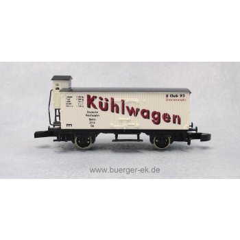 Kühlwagen Z Club 02 -Gewinnerwagen- (Gedeckter Altbaugüterwagen mit Bremserhaus)