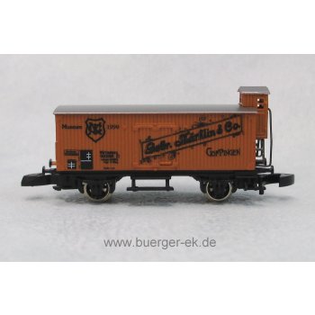 Märklin Museumswagen 1990, Gebr.Märklin & Co. Göppingen (Altbaugüterwagen mit Bremserhaus)