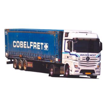 Mercedes-Benz Actros2 Big./Aerop., 45'OS-Container-Sattelzug, Most / Cobelfret