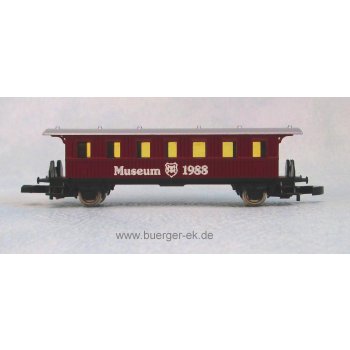 Märklin Museumswagen 1988 - Museum 1988 (Personenwagen)