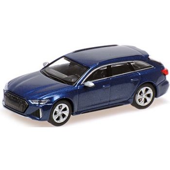 Audi RS 6 Avant, blau metallic, Baujahr 2019