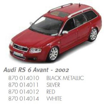 Audi RS6 Avant, schwarz metallic, Baujahr 2002