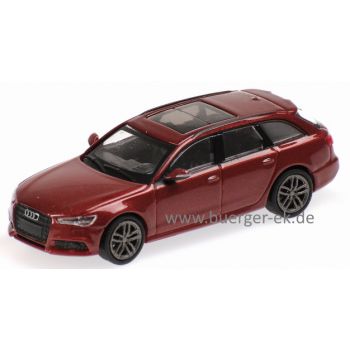 Audi A6 Avant - 2018, rot metallic