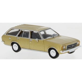 Opel Rekord D Caravan, gold, Baujahr 1972, von PCX