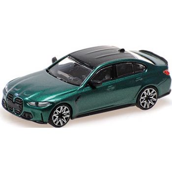 BMW M3 Limousine, grün metallic, Baujahr 2020