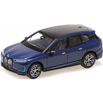 BMW IX M60, blau metallic, Baujahr 2022