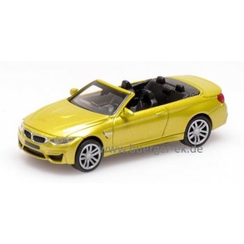 BMW M4 Cabrio - 2015, gelb metallic