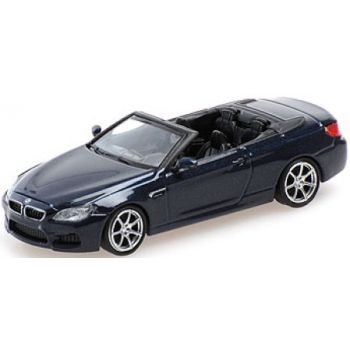BMW M6 Cabrio, Baujahr 2015, blau metallic