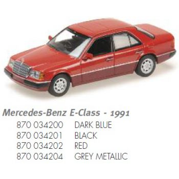 Mercedes-Benz E-Klasse, dunkelblau, Baujahr 1991