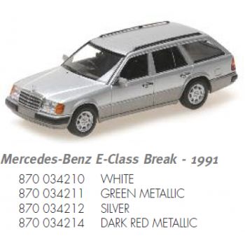 Mercedes-Benz E-Klasse T-Modell, silber, Baujahr 1991