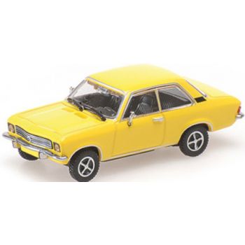 Opel Ascona A Limousine, gelb, Baujahr 1970