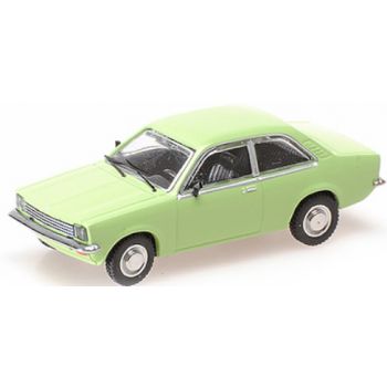 Opel Kadett Saloon, hellgrün, Baujahr 1973