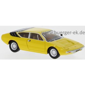 Lamborghini Urraco, gelb, Baujahr 1973, von PCX