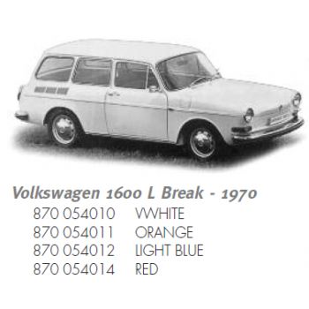 VW 1600 L Variant, hellblau, Baujahr 1970