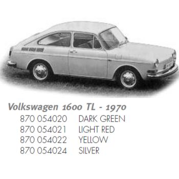 VW 1600 TL, hellrot, Baujahr 1970