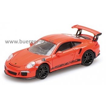 Porsche 911 GT3 RS, Baujahr 2013, lavaorange mit schwarzen Streifen