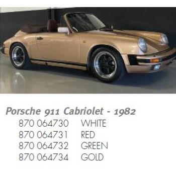 Porsche 911 Cabriolet, rot, Baujahr 1982