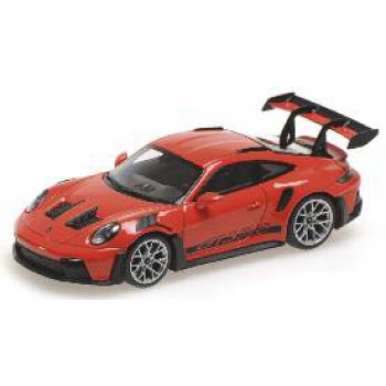 Porsche 911 GT3 RS, rot W / Red W / Silver Wheels und Black Dekor, Baujahr 2024