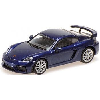 Porsche 718 Cayman GT4 (981) - 2019, blau metallic